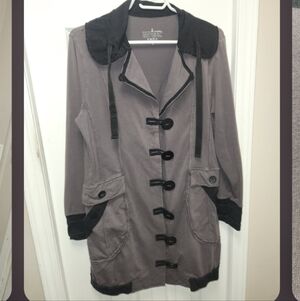 Neon Buddha Button Up Coat.